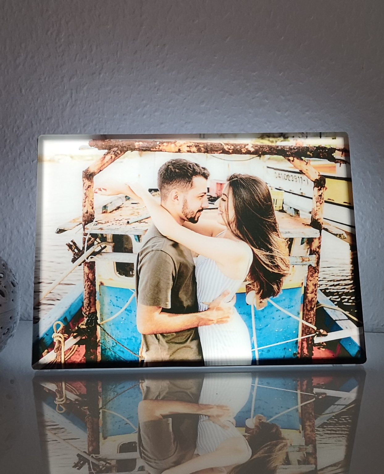 LEDGlasbild Leuchtglas