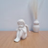 Edler Engel aus Porzellan 16cm Variante 2