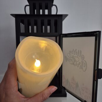 LED Kerze Draufsicht