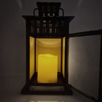 LED 10cm Kerze für kleine Laternen