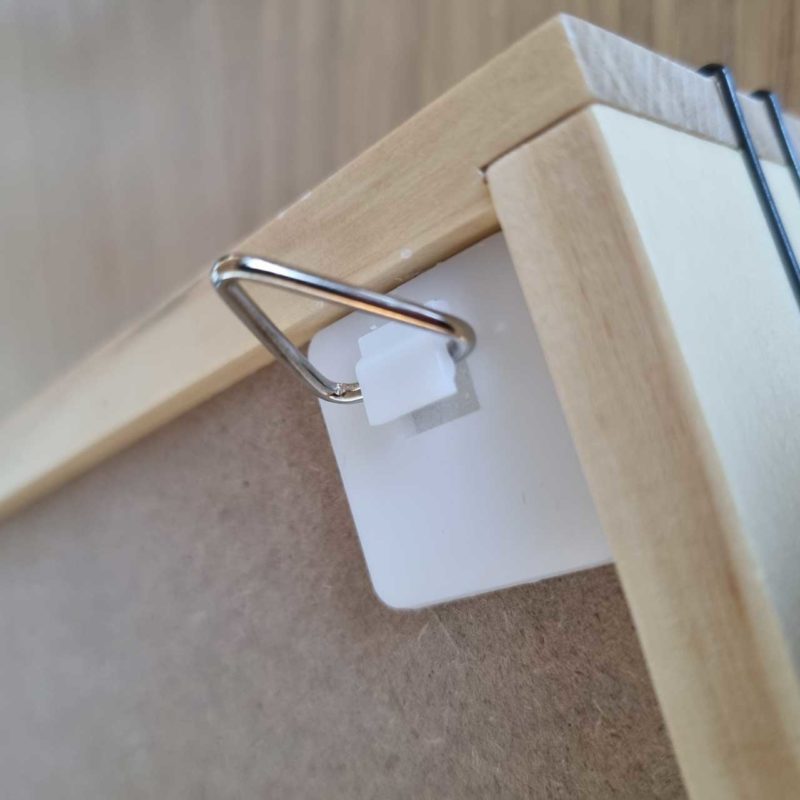 Aufhänger Set Selbstklebend – Für Bilder Aus Glas, Metall, Holz (max. 5 Kg)